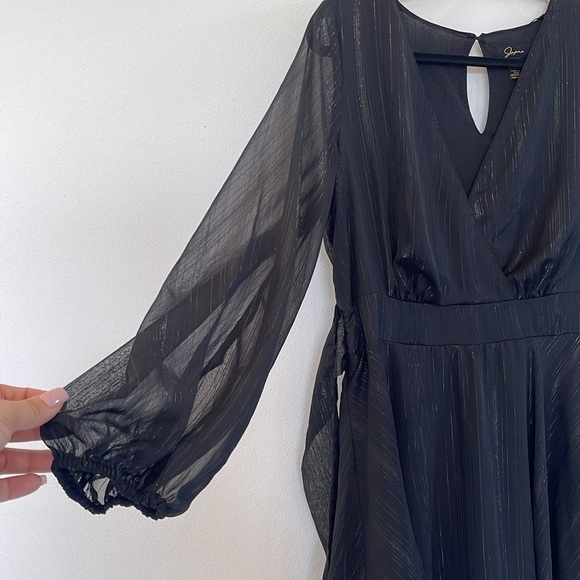 Classy JOPRA XL Black Dress - Picture 3 of 9